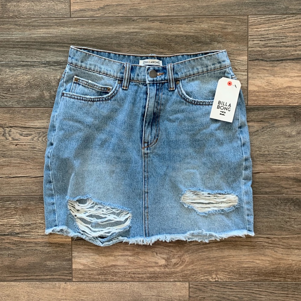 Billabong Denim Skirt NWT
